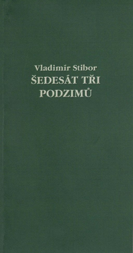 Obálka knihy Šedesát tři podzimů